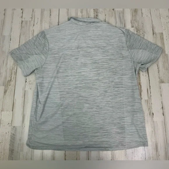 Tommy Bahama IslandZone Polo Shirt Short Sleeve Golf Performance Gray Men XL - Picture 8 of 10